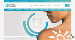 Desktop Screenshot of farmaciacostanzo.com